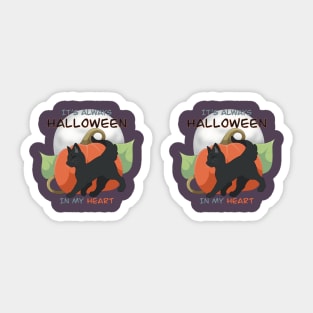 Halloween in my Heart Sticker